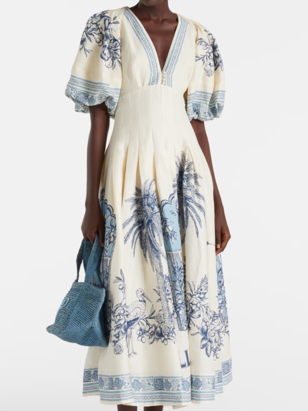 Alemais villa romantica corset midi dress - Picture 3 of 3